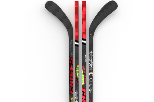 Preorder Junior Custom Cazenovia Chiefs Hockey Sticks