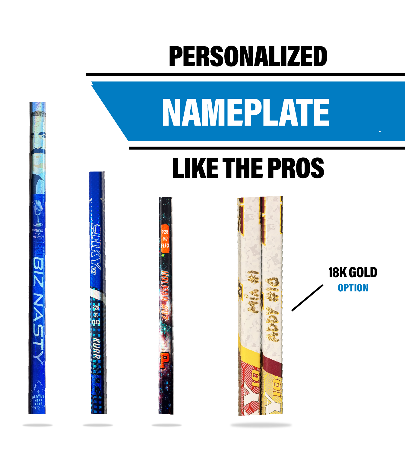 Custom Hockey Sticks