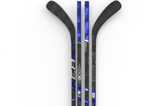 Preorder Junior Custom East Aurora Beast Hockey Sticks