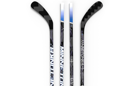 Preorder Intermediate Custom Minnetonka Hockey Sticks