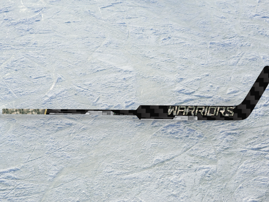 Preorder Intermediate Custom MN Warriors Goalie Hockey Sticks