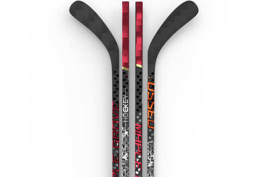 Preorder Junior Custom Osseo Maple Grove Hockey Sticks
