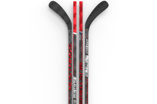 Preorder Youth Custom Rochester Mustangs Hockey Sticks