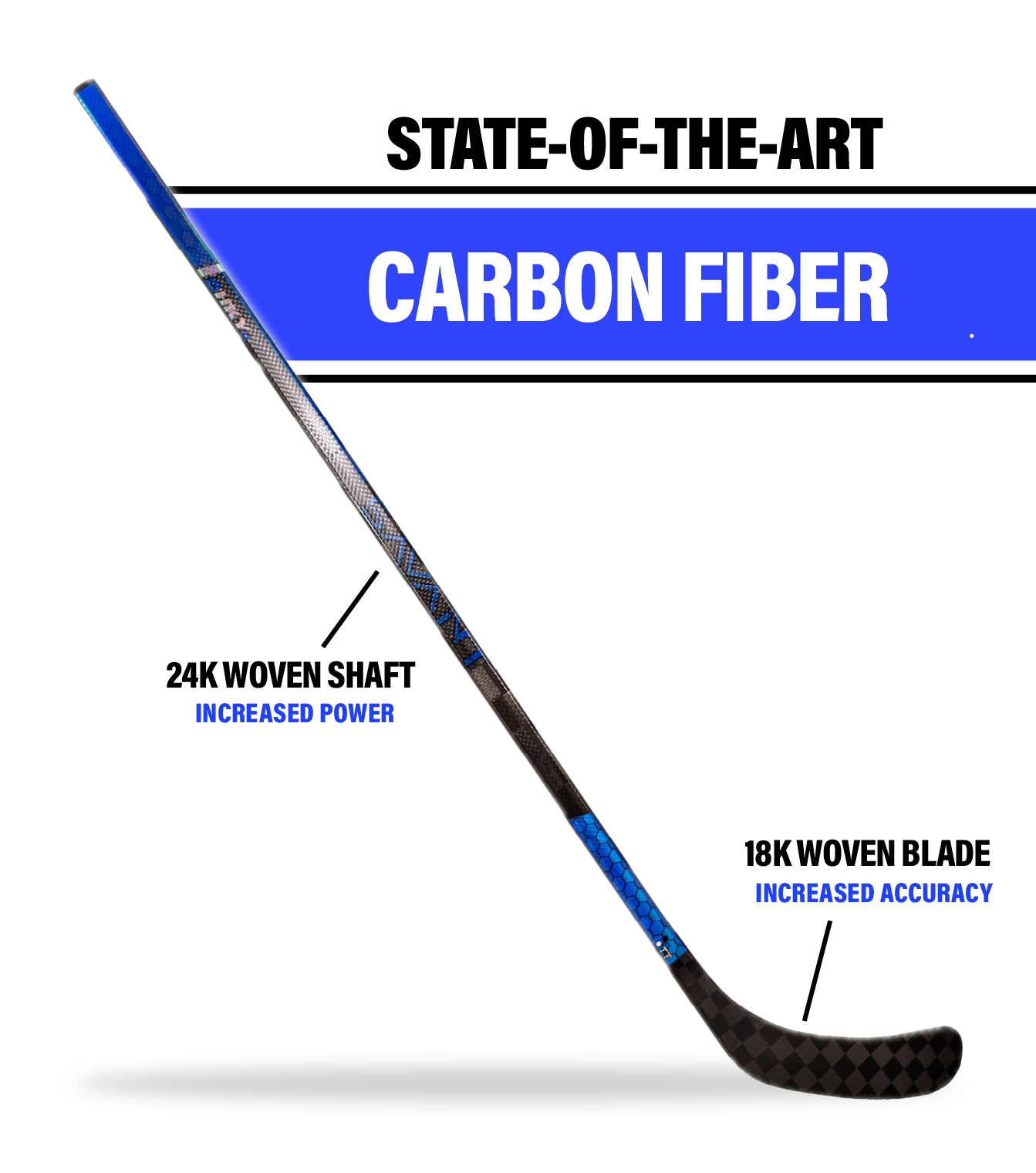 Savant Hockey Stick - Intermediate (5-sided)